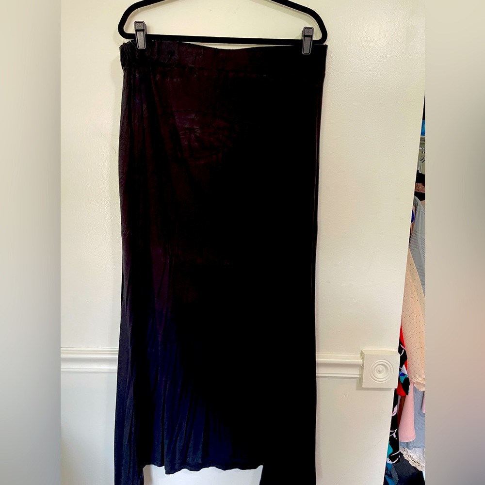 Black Long maxi skirt